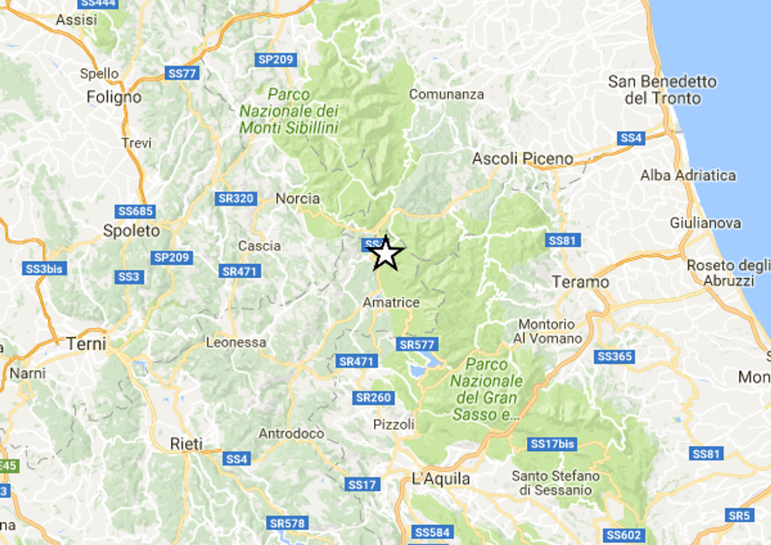 &nbsp;terremoto 4.1 provincia di Rieti del 20/9 - Ingv