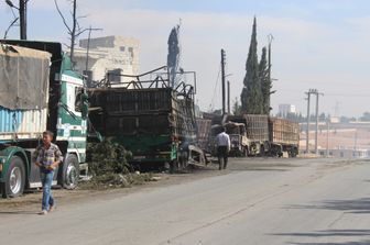 &nbsp;Siria bombe su camion aiuti