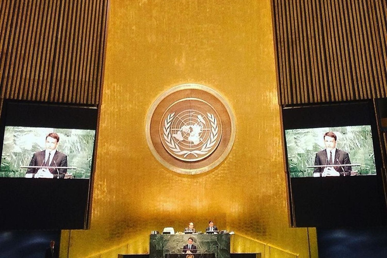 &nbsp;Renzi assemblea Nazioni Unite