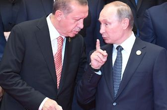 &nbsp;putin erdogan (Afp)