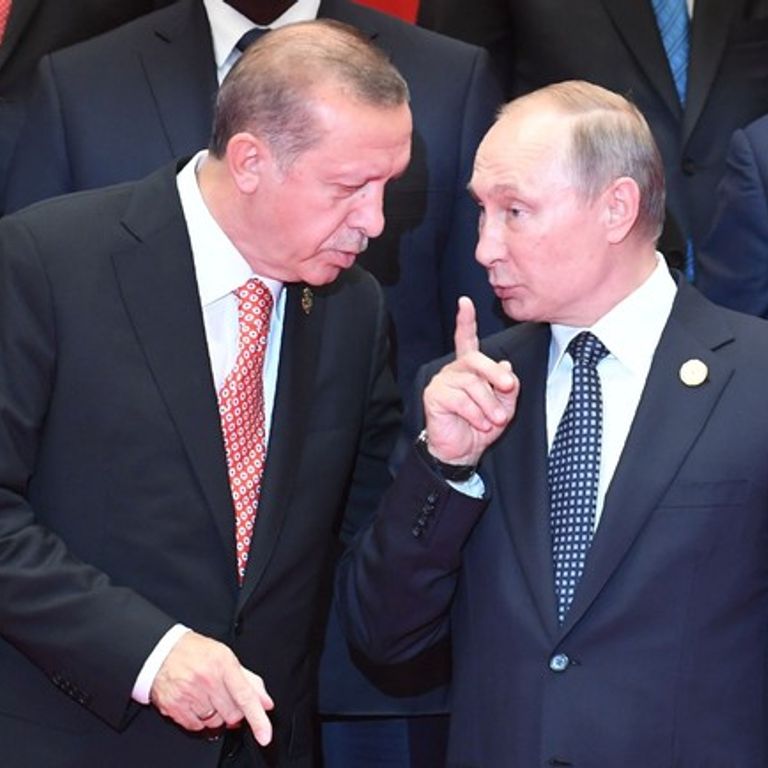 &nbsp;putin erdogan (Afp)