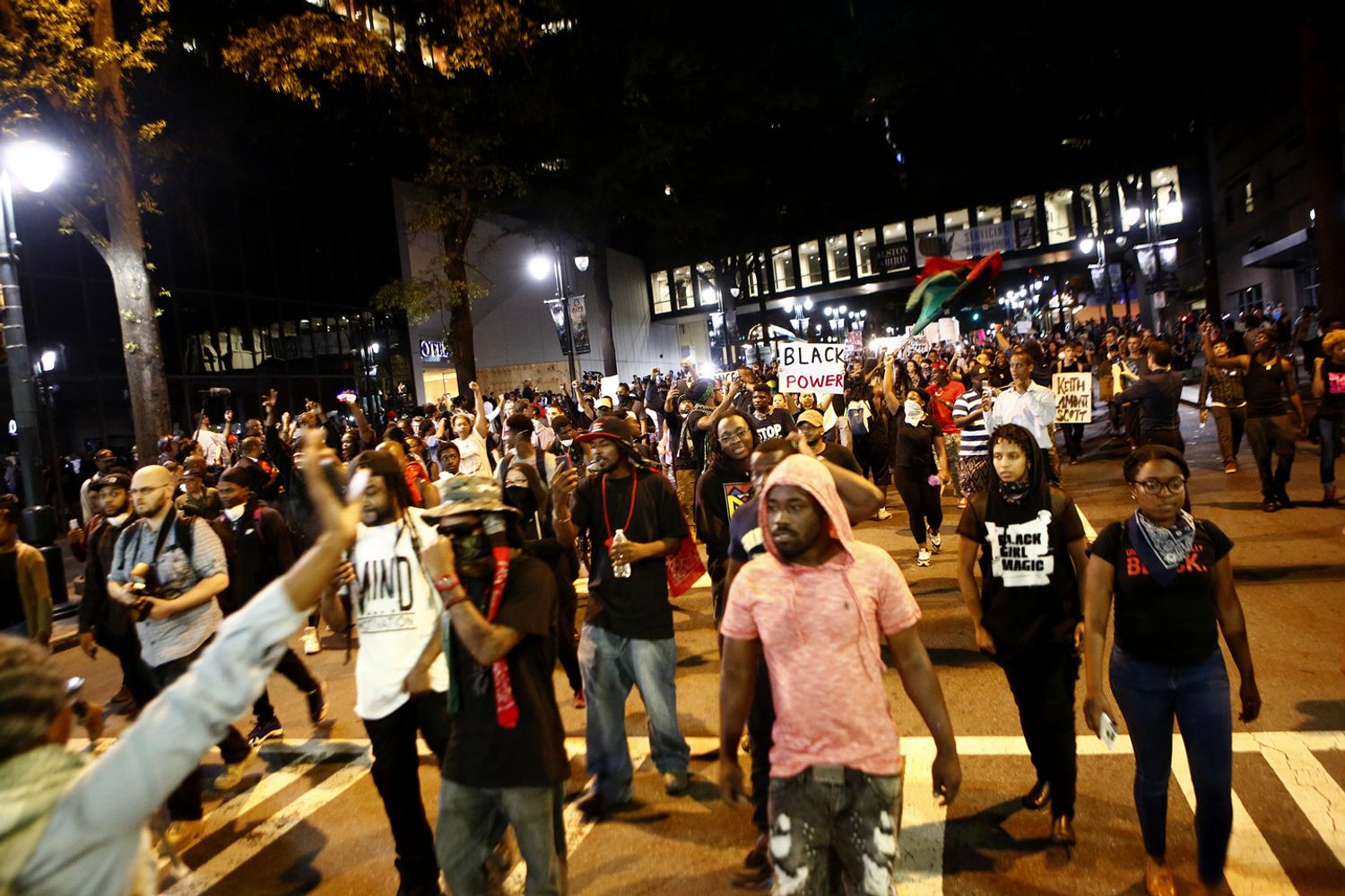 &nbsp;Proteste e scontri a Charlotte North Caroline