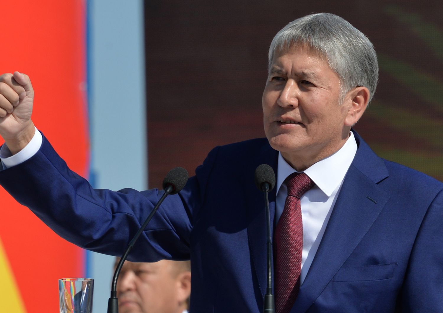 Presidente del Kirghizistan, Almazbek Atambayev (Afp)