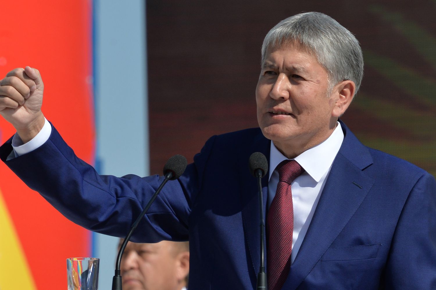 Presidente del Kirghizistan, Almazbek Atambayev (Afp)