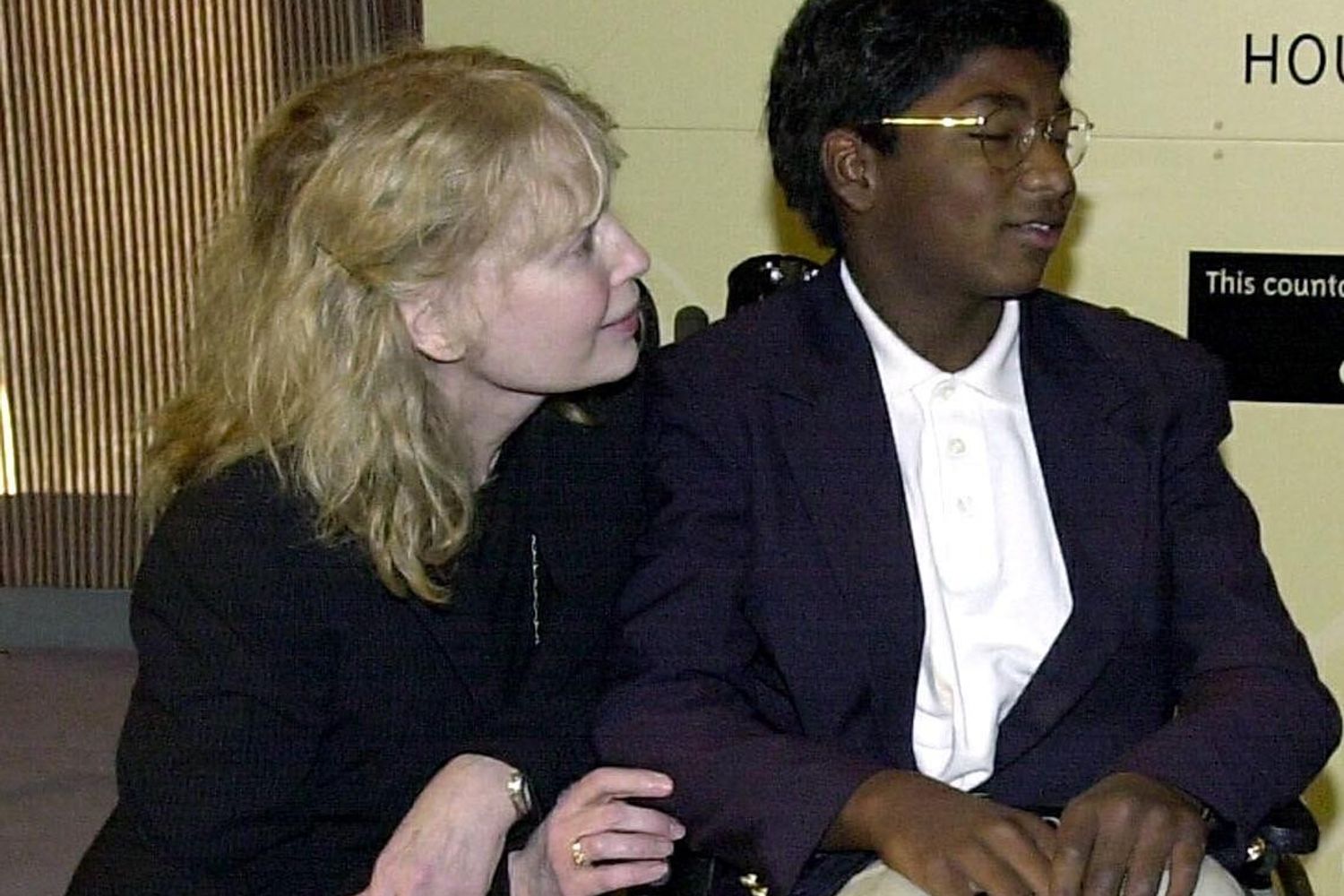 Thaddeus Farrow e Mia Farrow