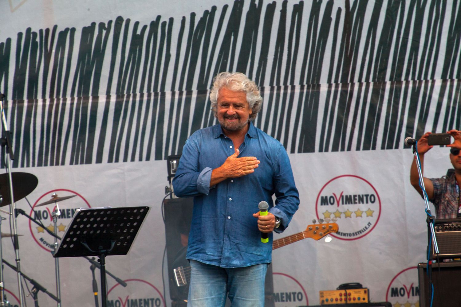 Beppe Grillo (Afp)&nbsp;
