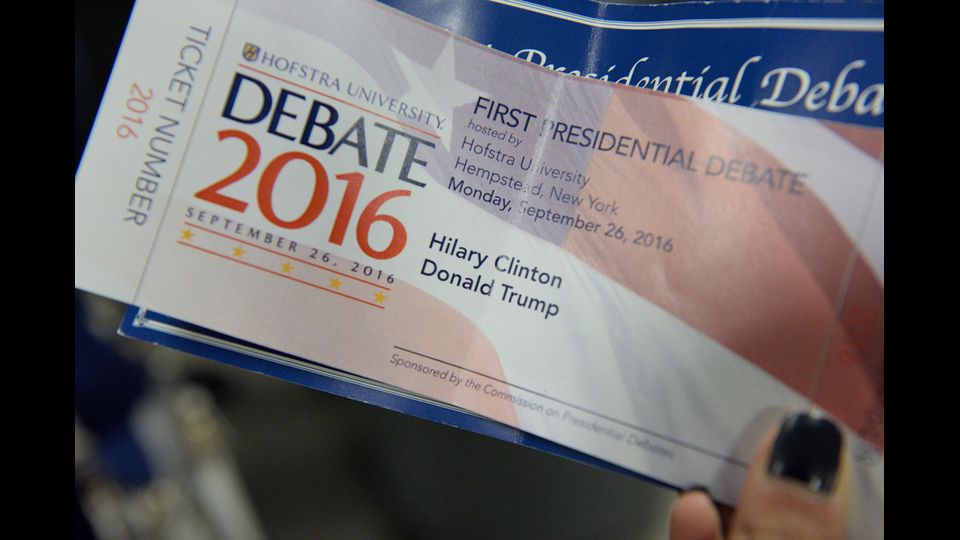 Dibattito Hillary Clinton - Donald Trump (Afp)&nbsp;