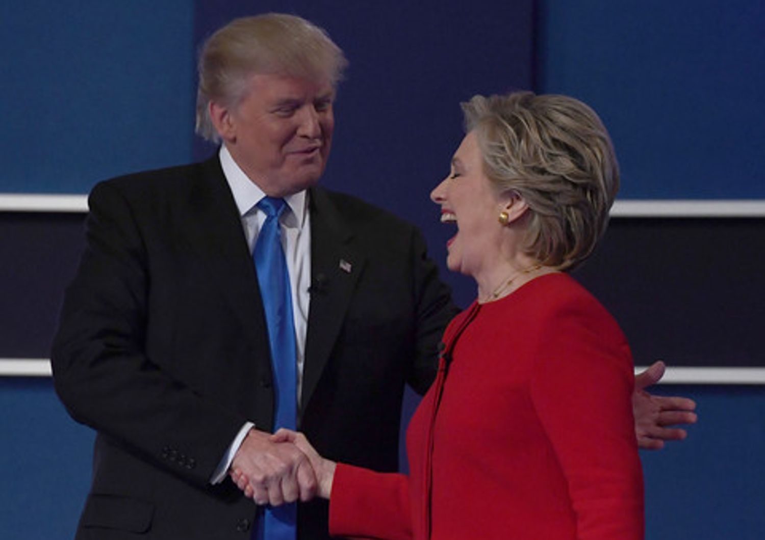 Dibattito Hillary Clinton - Donald Trump (Afp)&nbsp;
