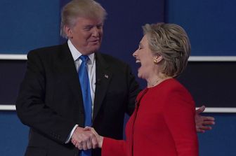 Dibattito Hillary Clinton - Donald Trump (Afp)&nbsp;