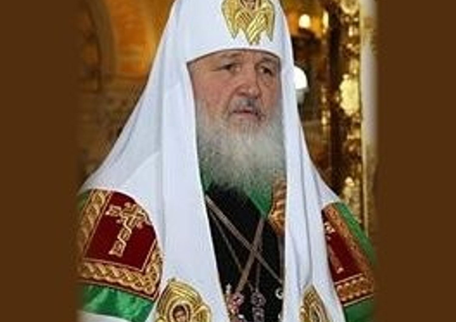 &nbsp;Patriarca russo Patriarch Kirill Cirillo I