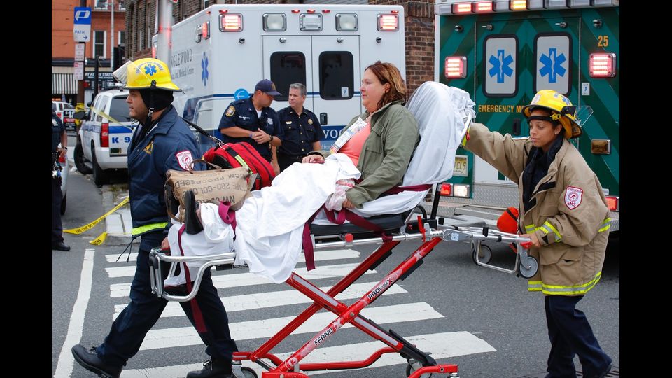 Incidente ferroviario nel New Jersey (Afp)