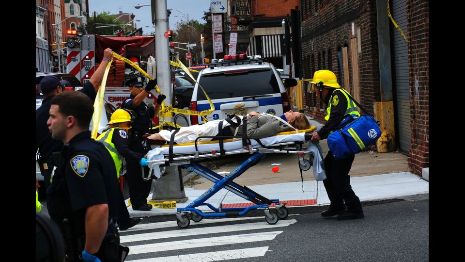 Incidente ferroviario nel New Jersey (Afp)&nbsp;