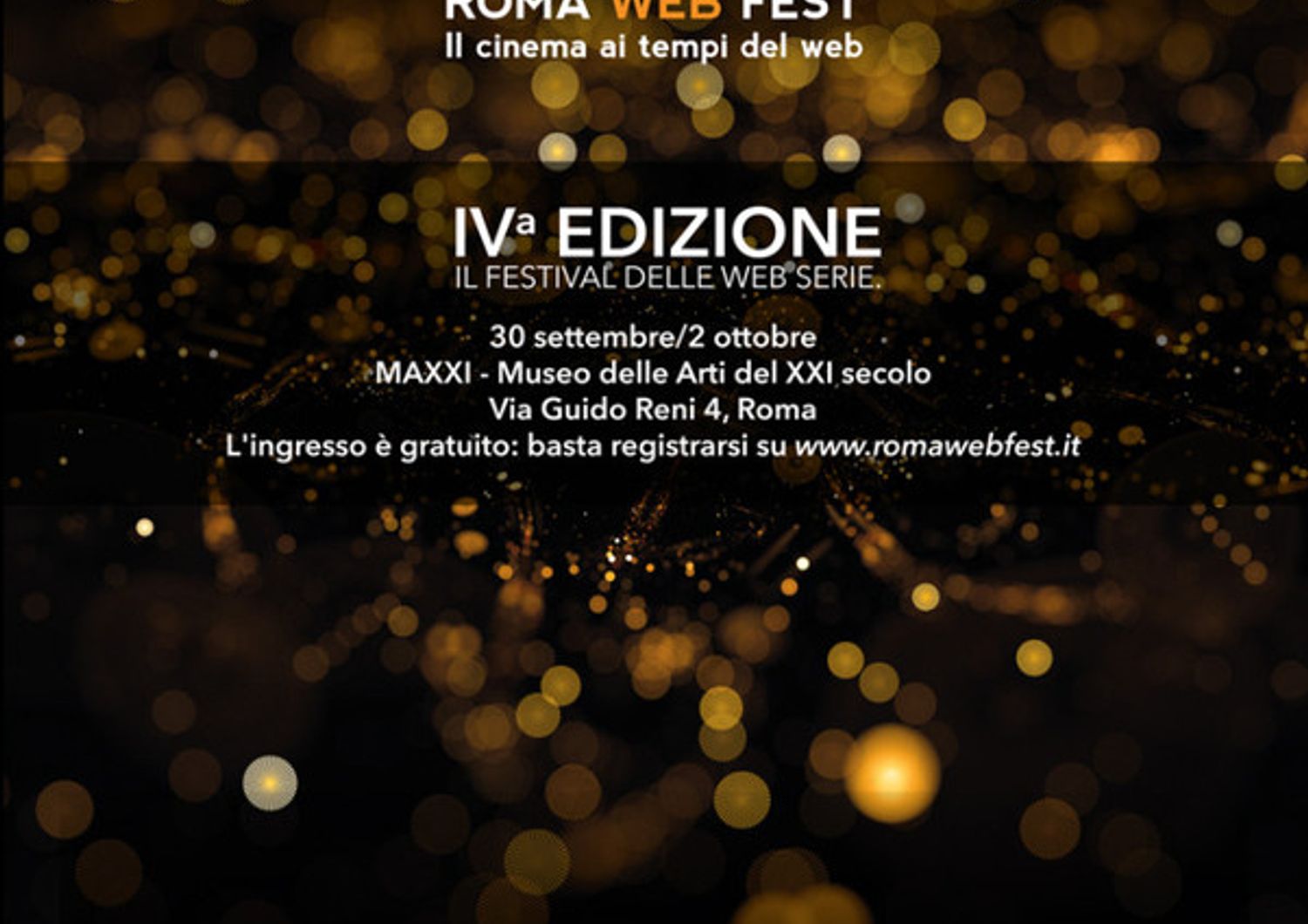 Locandina roma web fest (Francesco Russo)