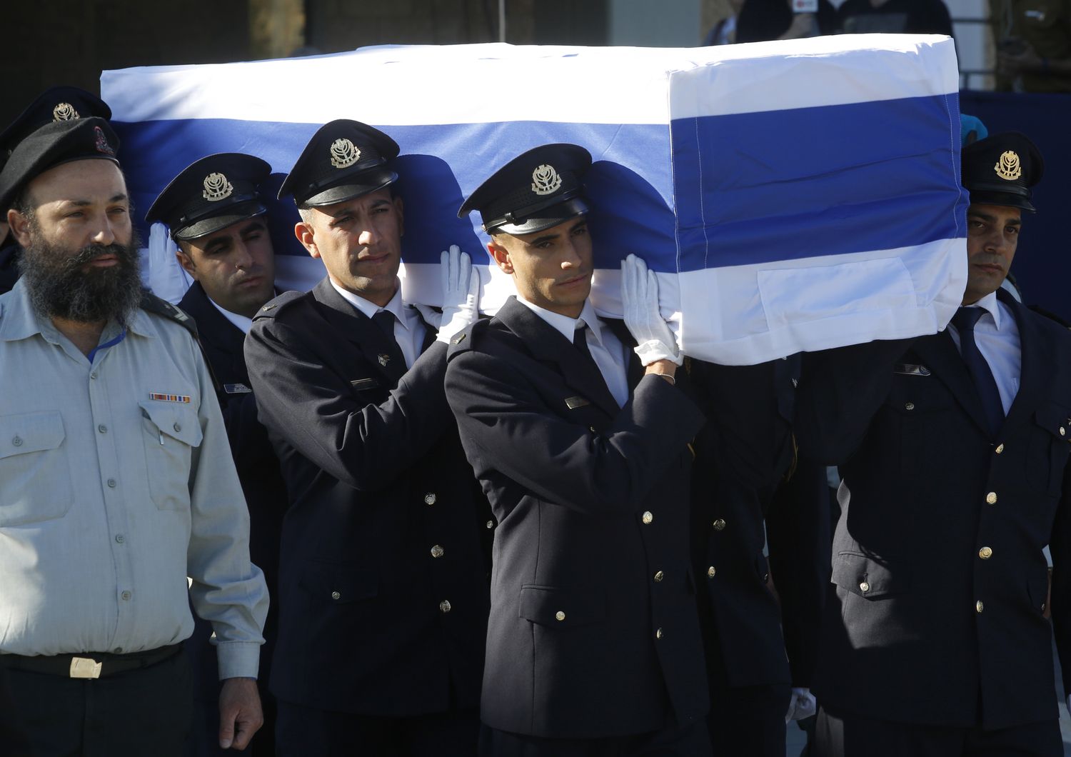Funerali Shimon Peres, l&#39;ultimo saluto al premio Nobel