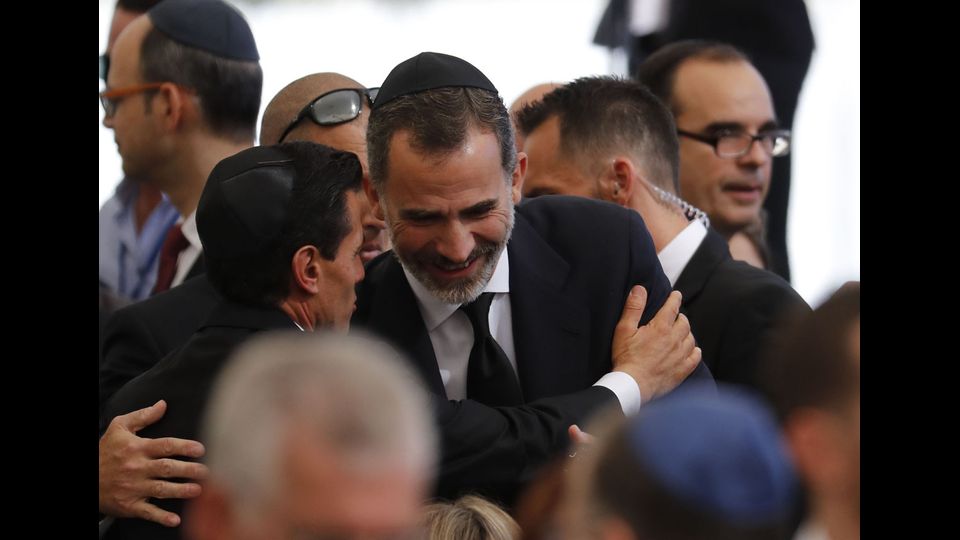 Il presidente messicano Enrique Pena Nieto e il Re di Spagna Felipe VI (Afp) &nbsp;