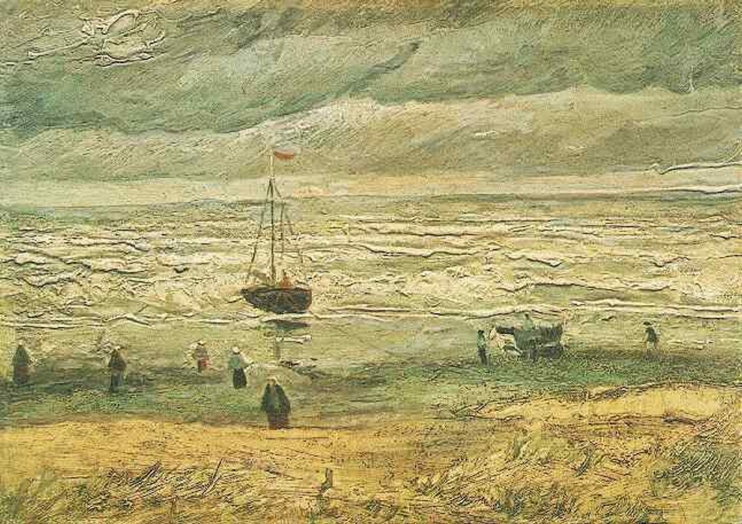 Van Gogh &quot;La Spiaggia di Scheveningen&quot;, del 1882&nbsp;