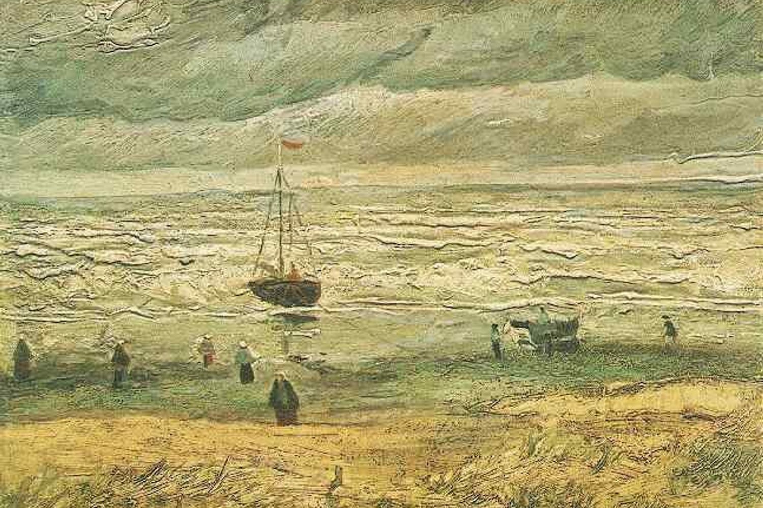 Van Gogh &quot;La Spiaggia di Scheveningen&quot;, del 1882&nbsp;