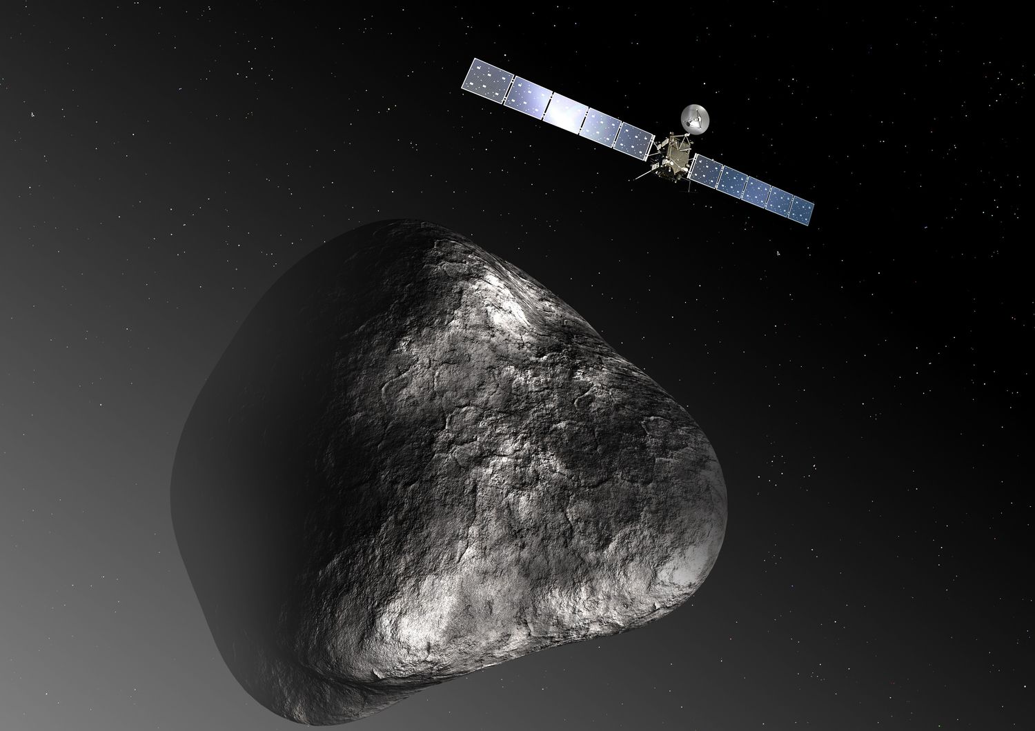 La sonda spaziale  Rosetta (Afp)&nbsp;