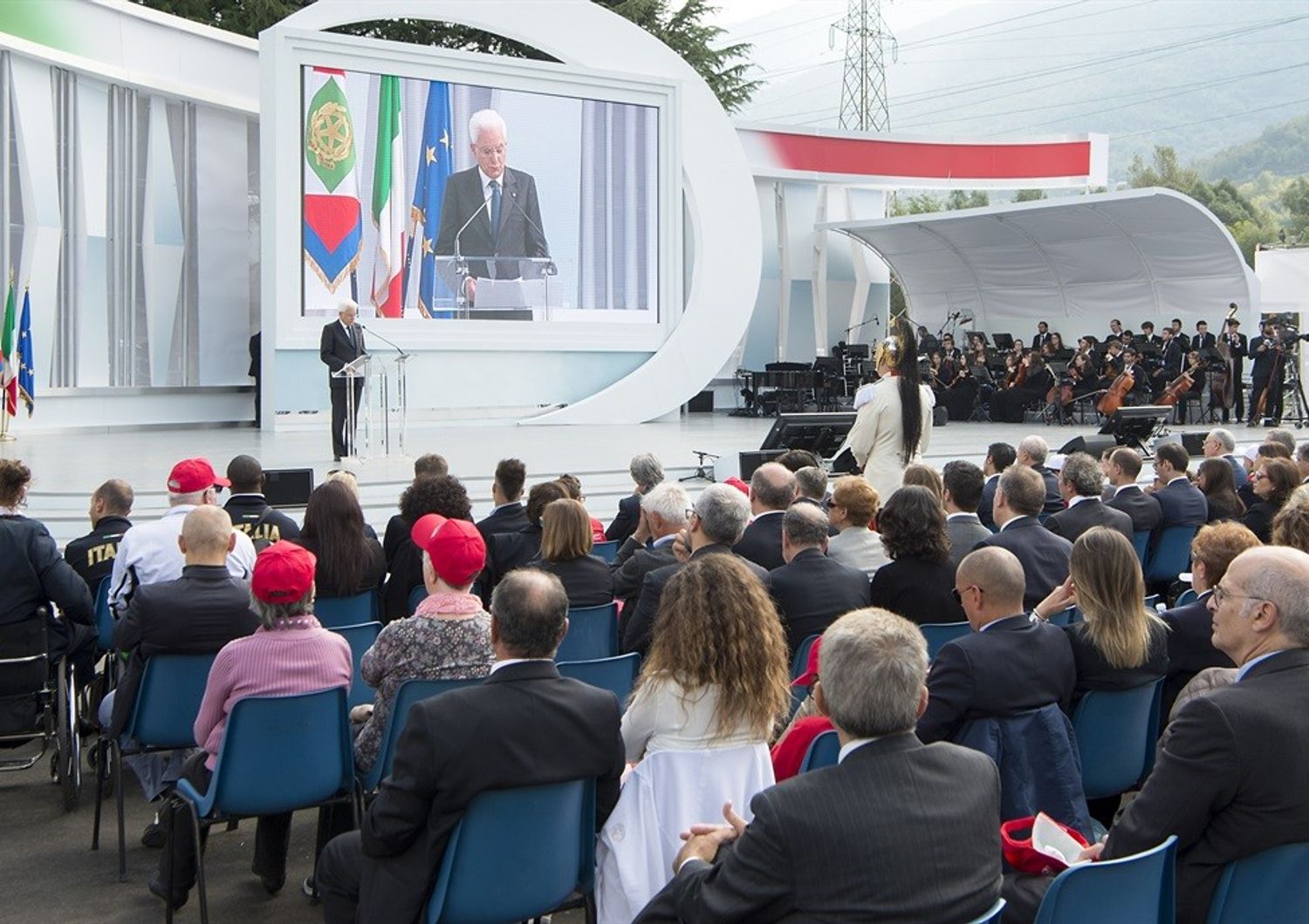 Intervento Presidente della Repubblica Sergio Mattarella durante cerimonia di inaugurazione dell'anno scolastico a Sondrio (Quirinale)