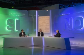 Zagrebelsky Renzi Mentana (Agf)