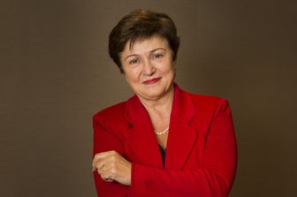 Kristalina Georgieva, vicepresidente Commissione europea e commissaria bilancio e risorse umane (Afp)