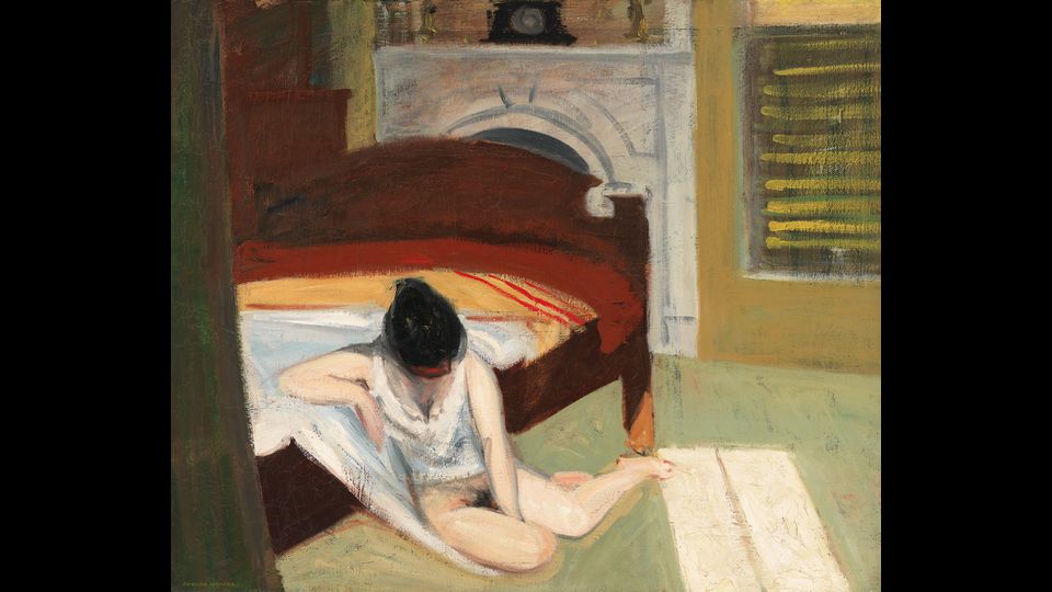 Summer Interior (Interno d&rsquo;estate) 1909 Olio su tela, 61,6x74,1 cm New York, Whitney Museum of American Art; Lascito di Josephine N. Hopper&copy; Heirs of Josephine N. Hopper, Licensedby Whitney Museum of American Art