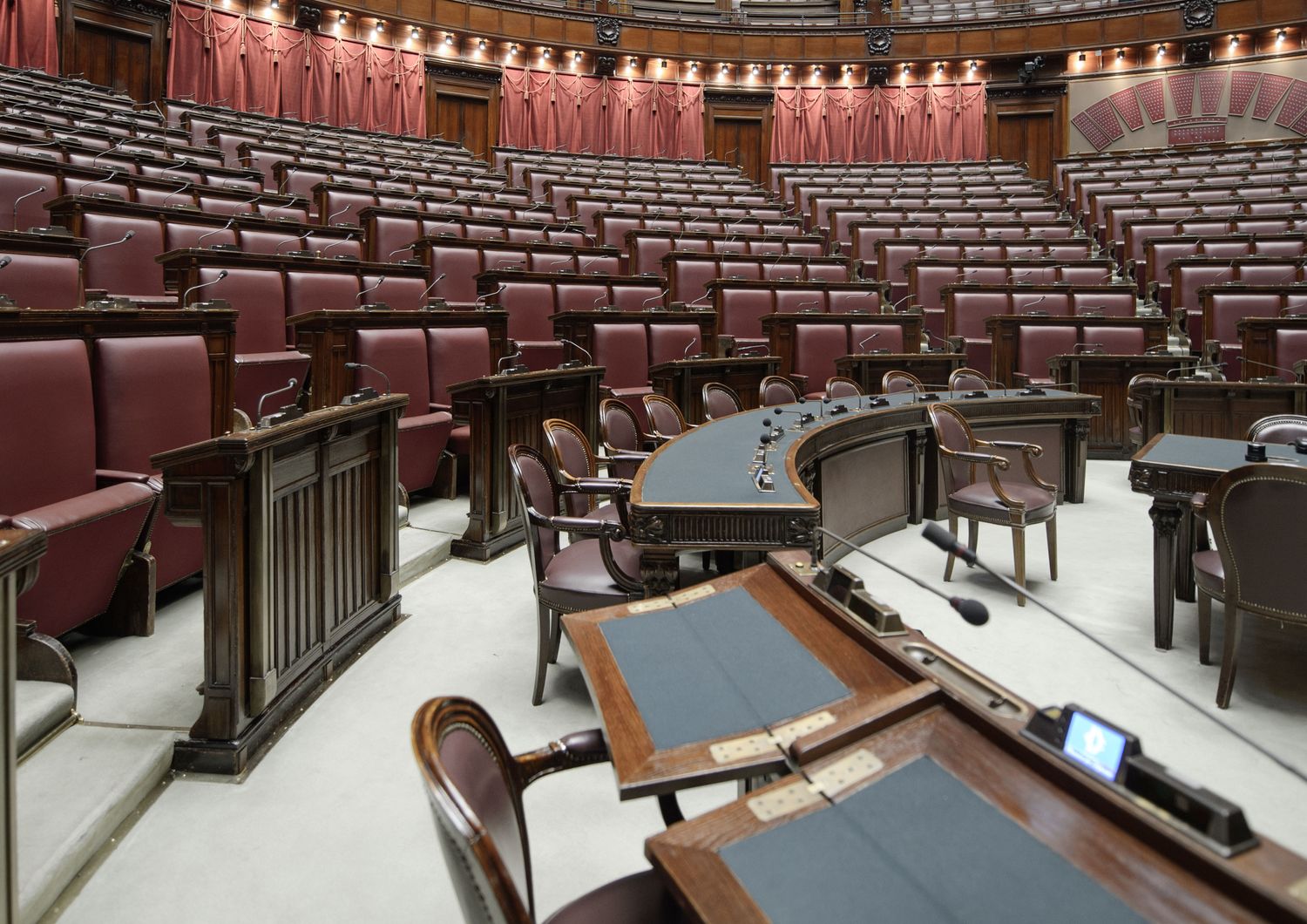 &nbsp;L'aula di Montecitorio&nbsp;