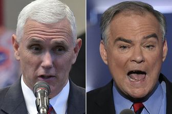 Tim Kaine e Mike Pence usa 2016 (afp)&nbsp;