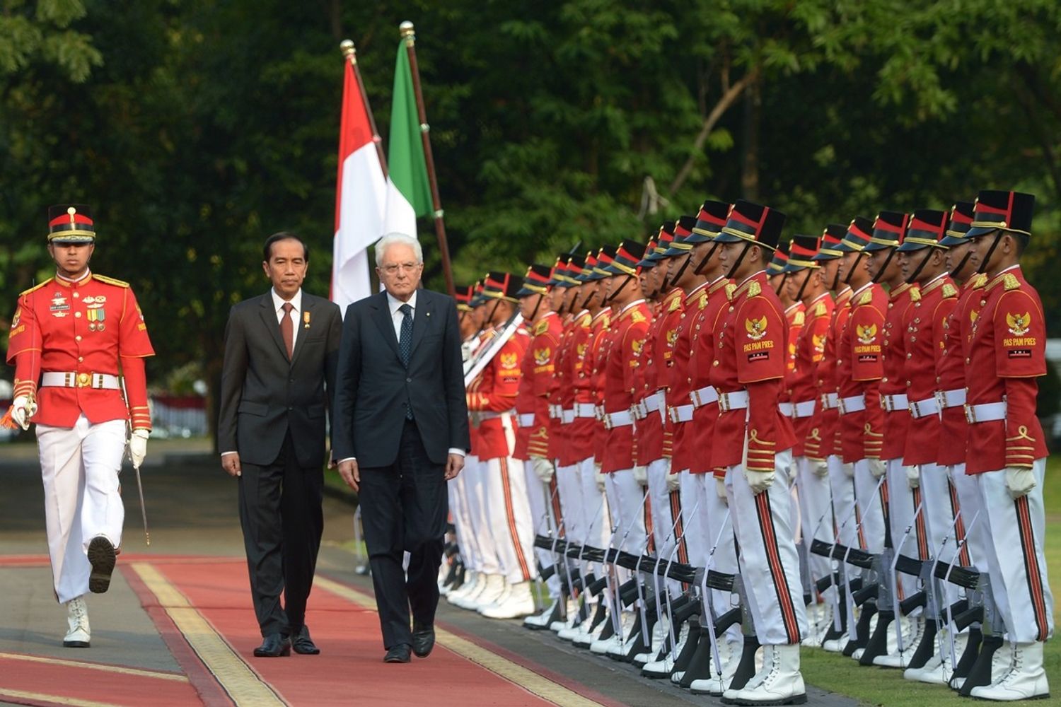 &nbsp;mattarella indonesia (afp)