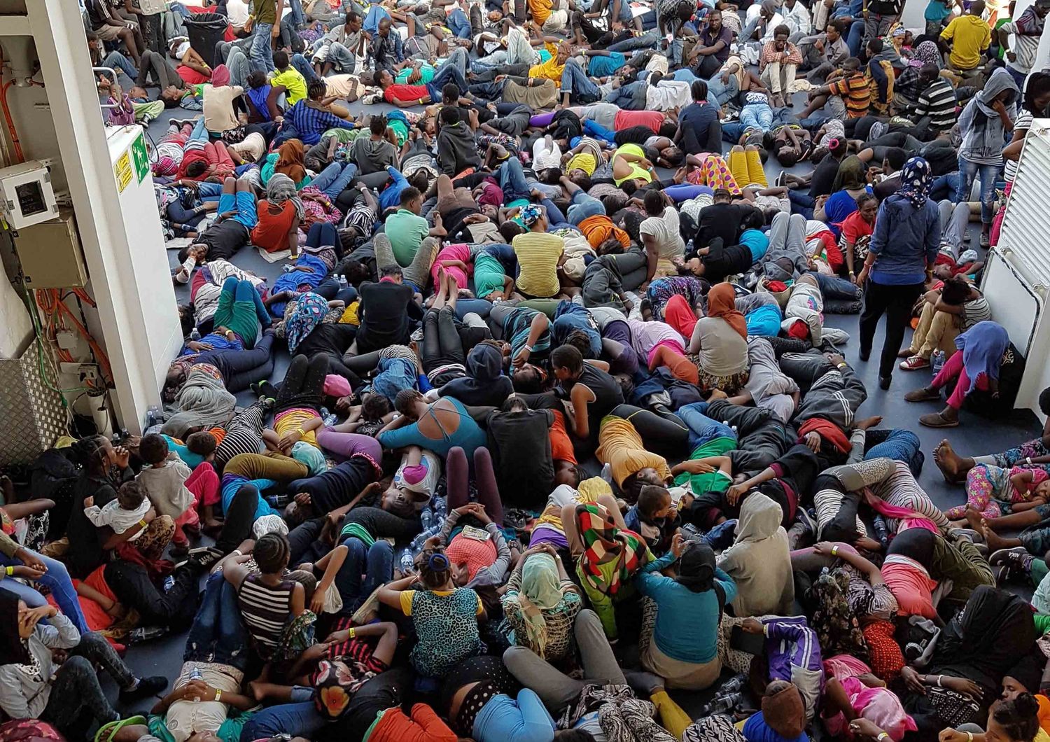 &nbsp;Migranti guardia costiera