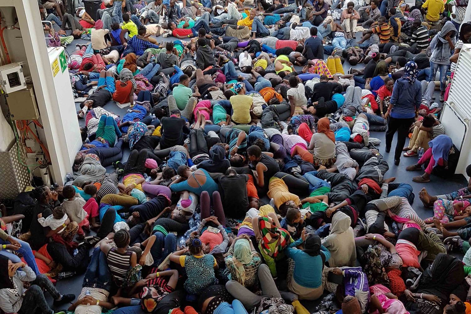 &nbsp;Migranti guardia costiera