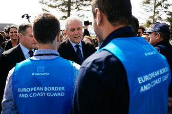Dimitris Avramopoulos Frontex (Afp)&nbsp;