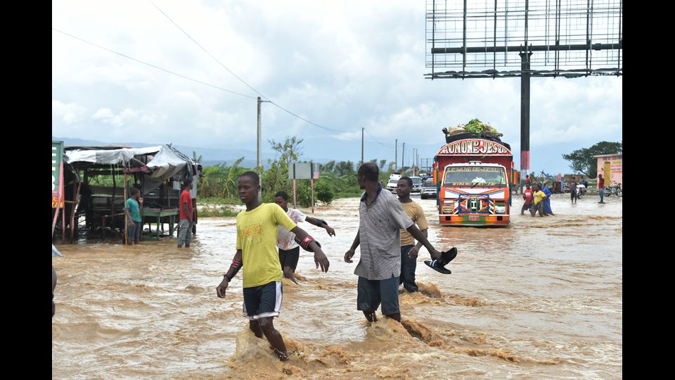 L'uragano Matthew devasta i Caraibi (Afp)&nbsp;