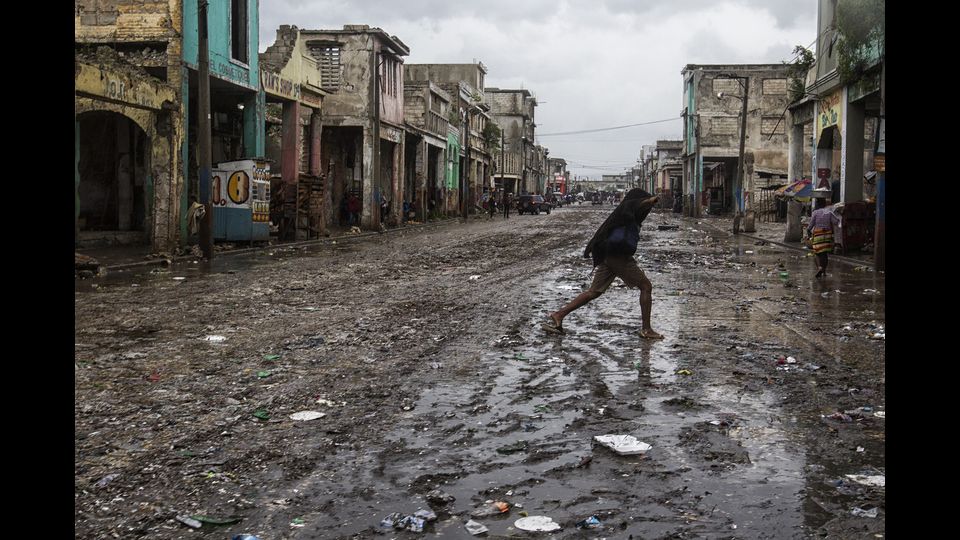 &nbsp;L'uragano Matthew devasta i Caraibi (Afp)&nbsp;