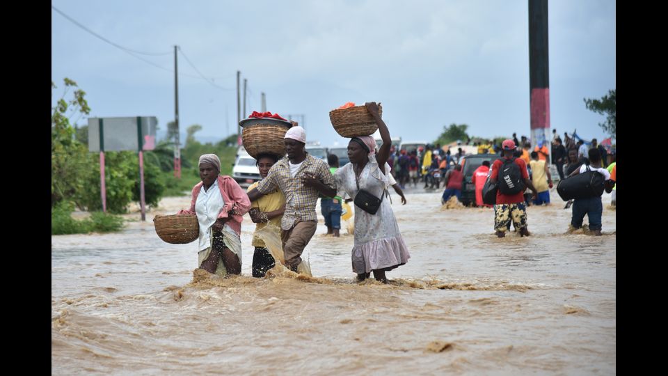 &nbsp;L'uragano Matthew devasta i Caraibi (Afp)&nbsp;