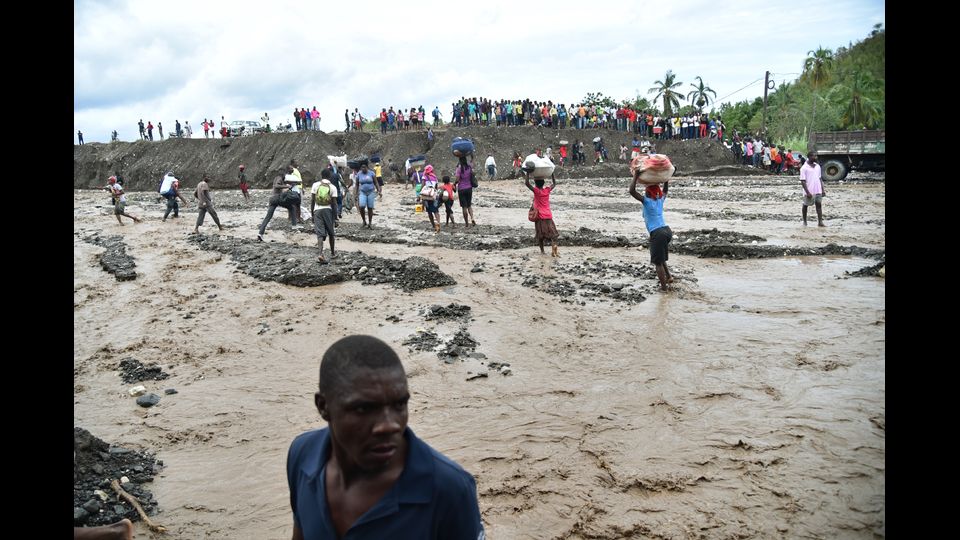 &nbsp;L'uragano Matthew devasta i Caraibi (Afp)&nbsp;