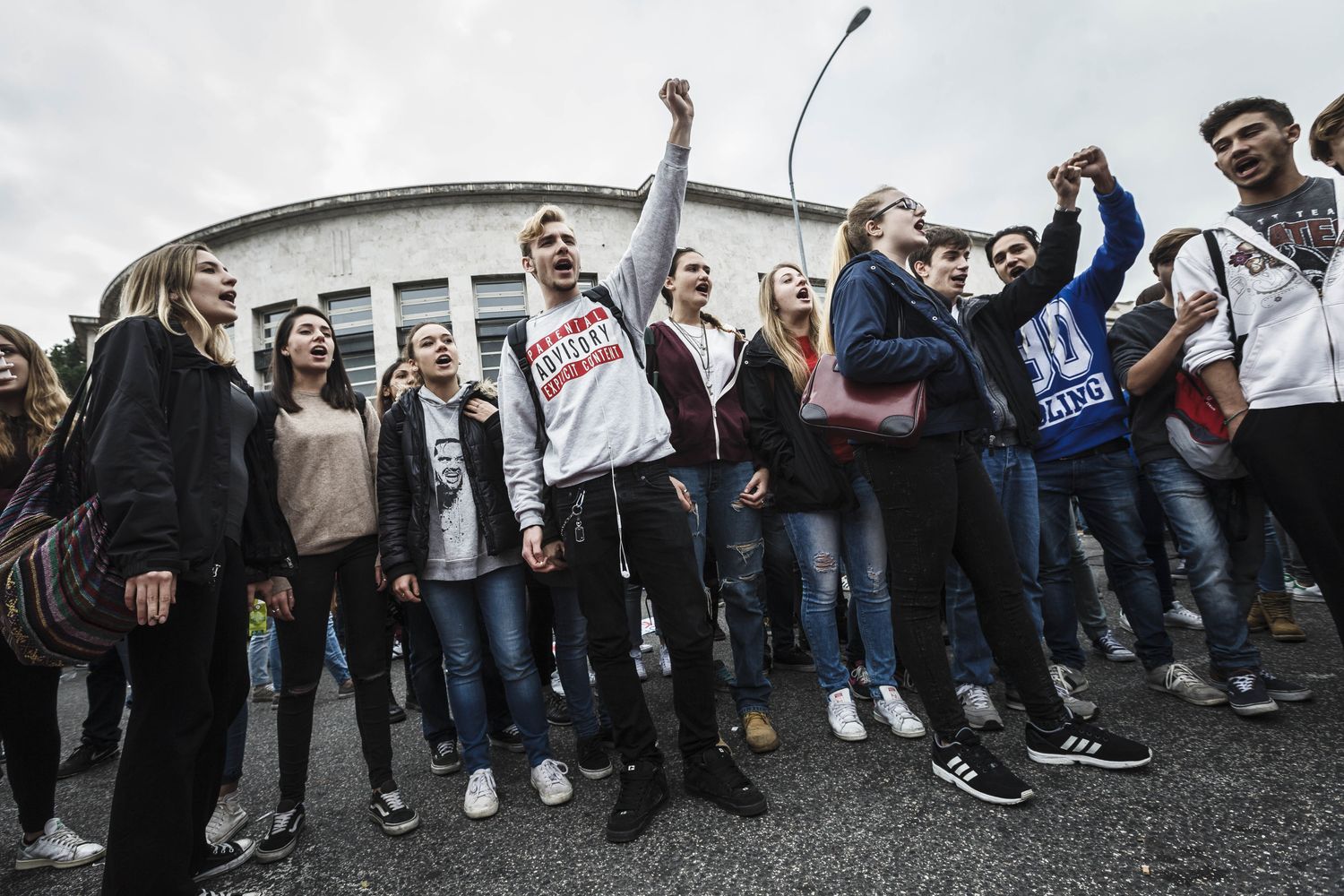 &nbsp;Manifestazione studenti