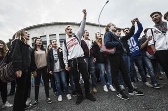 &nbsp;Manifestazione studenti