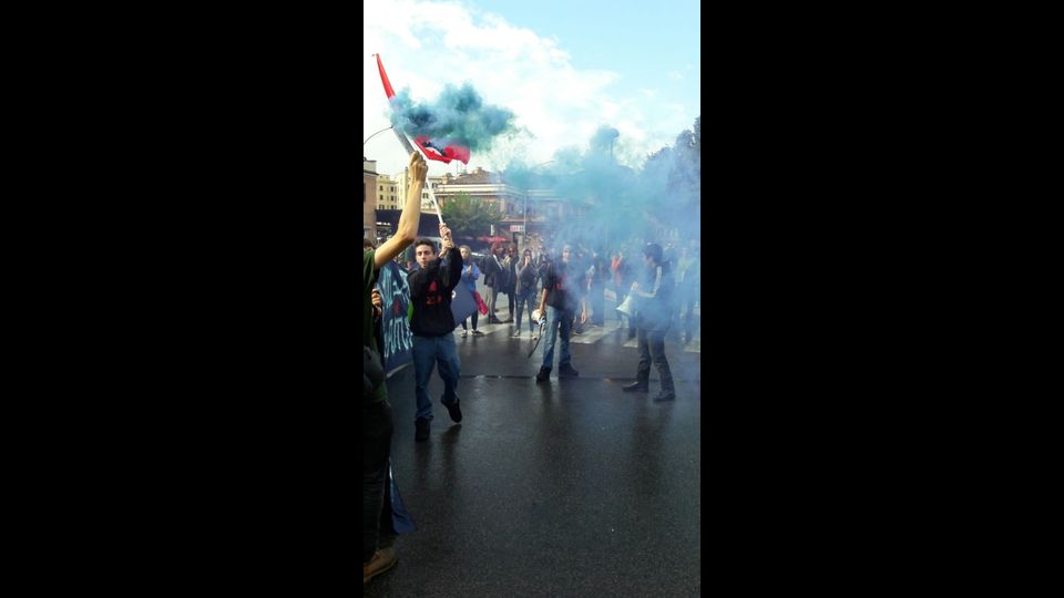 Corteo studenti Roma&nbsp;