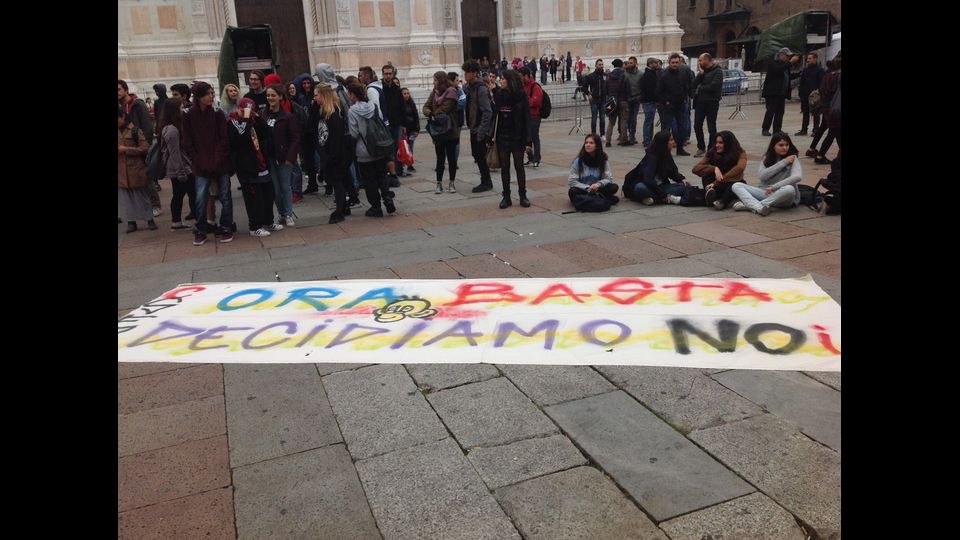 Corteo studenti Bologna&nbsp;