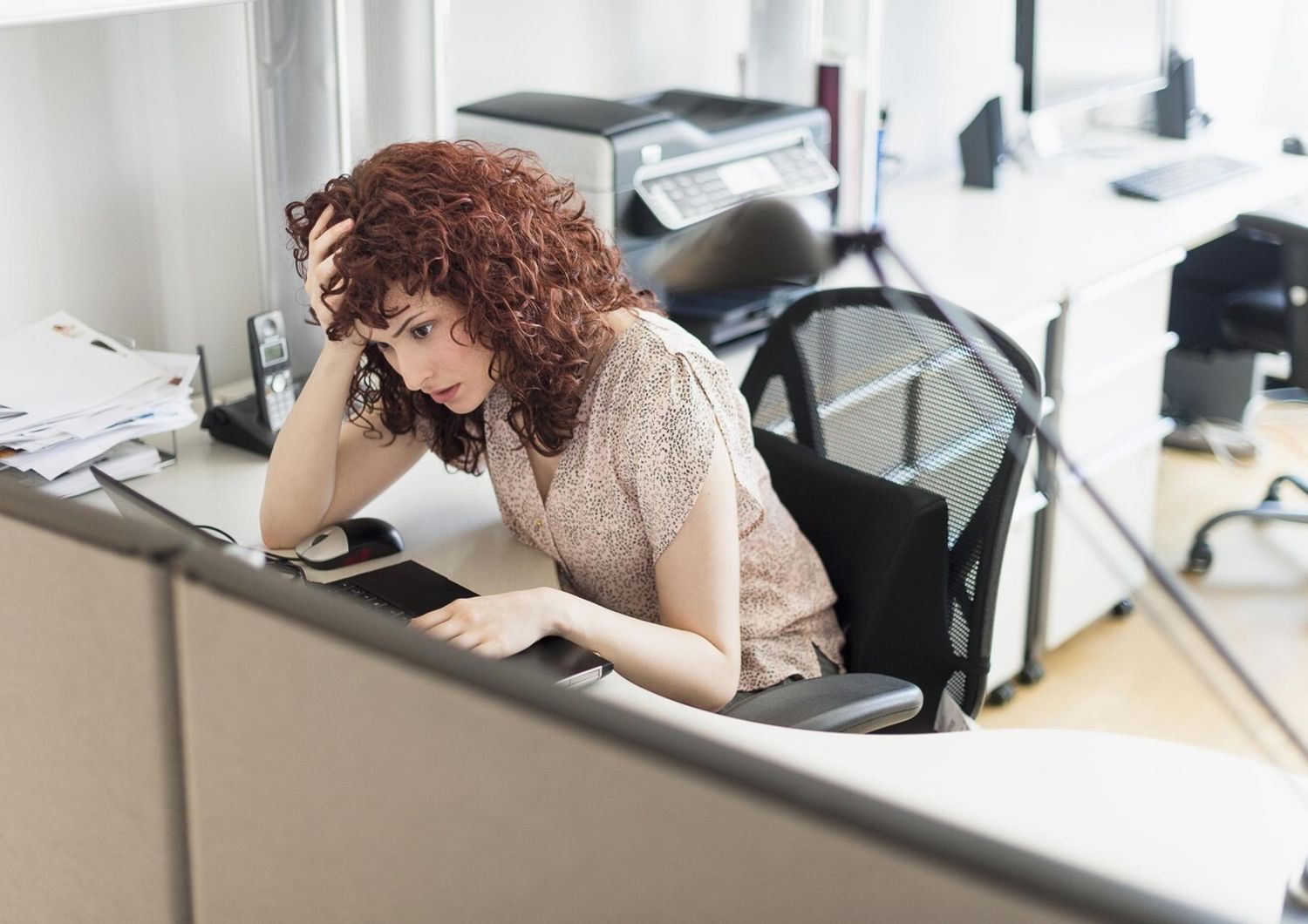 &nbsp; Call center stress, fatica, stanchezza