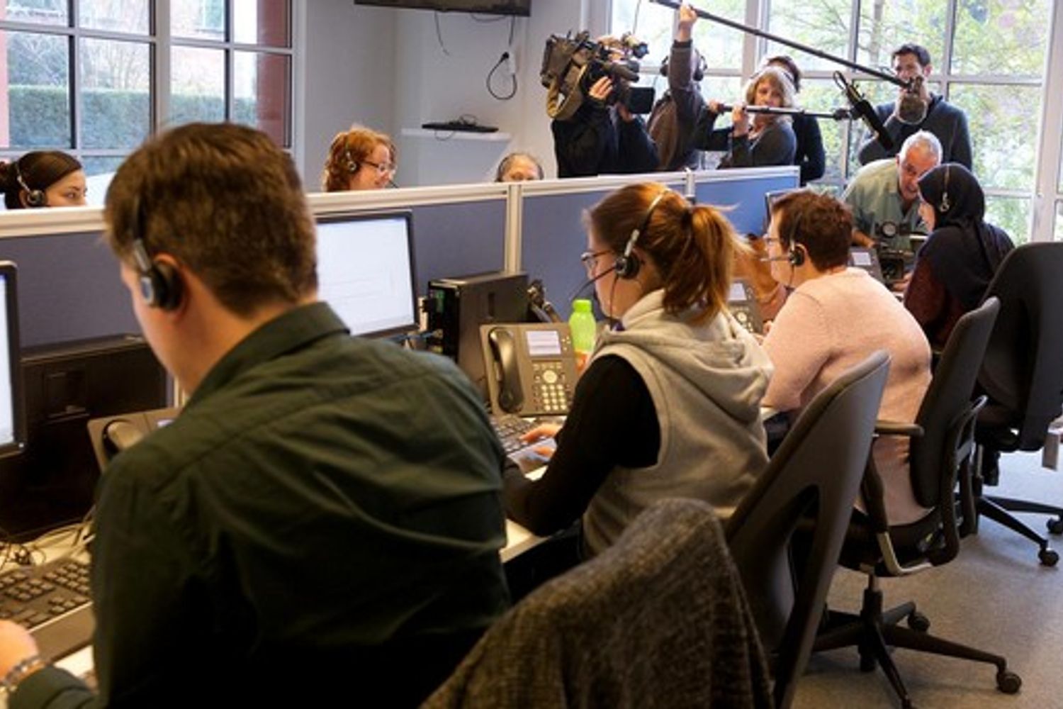 &nbsp;call center (afp)