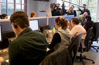 &nbsp;call center (afp)