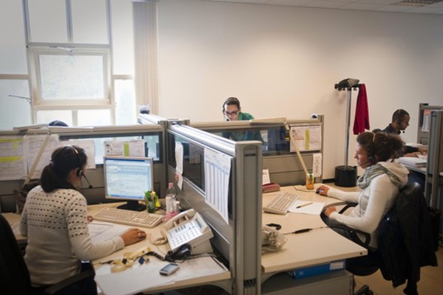 &nbsp;call center (afp)