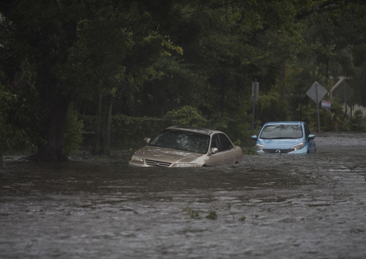 &nbsp;Uragano Matthew in Florida (Afp)