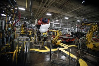 &nbsp; industria robot automazione (afp)