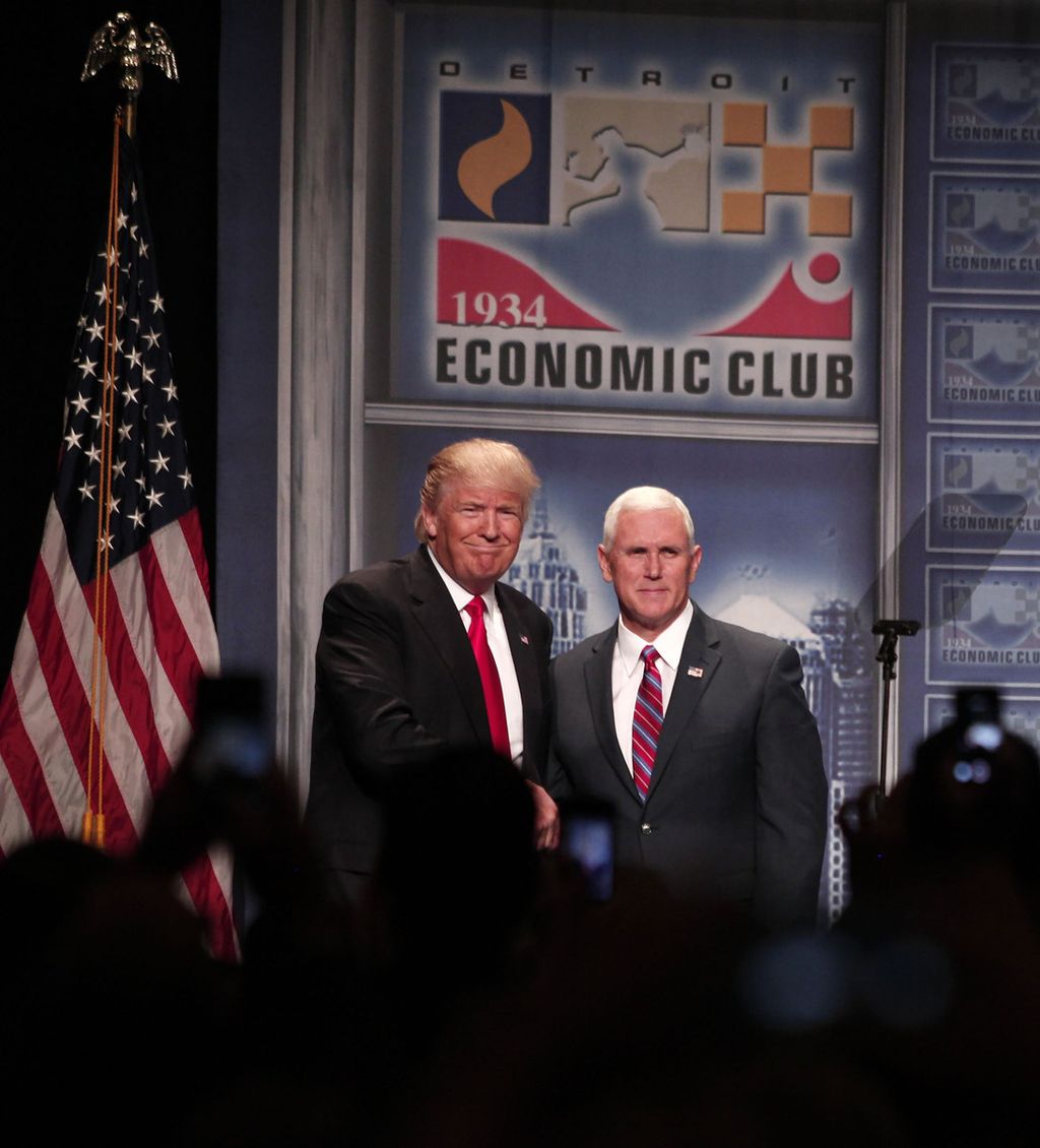 Donald Trump - Mike Pence (Afp)&nbsp;