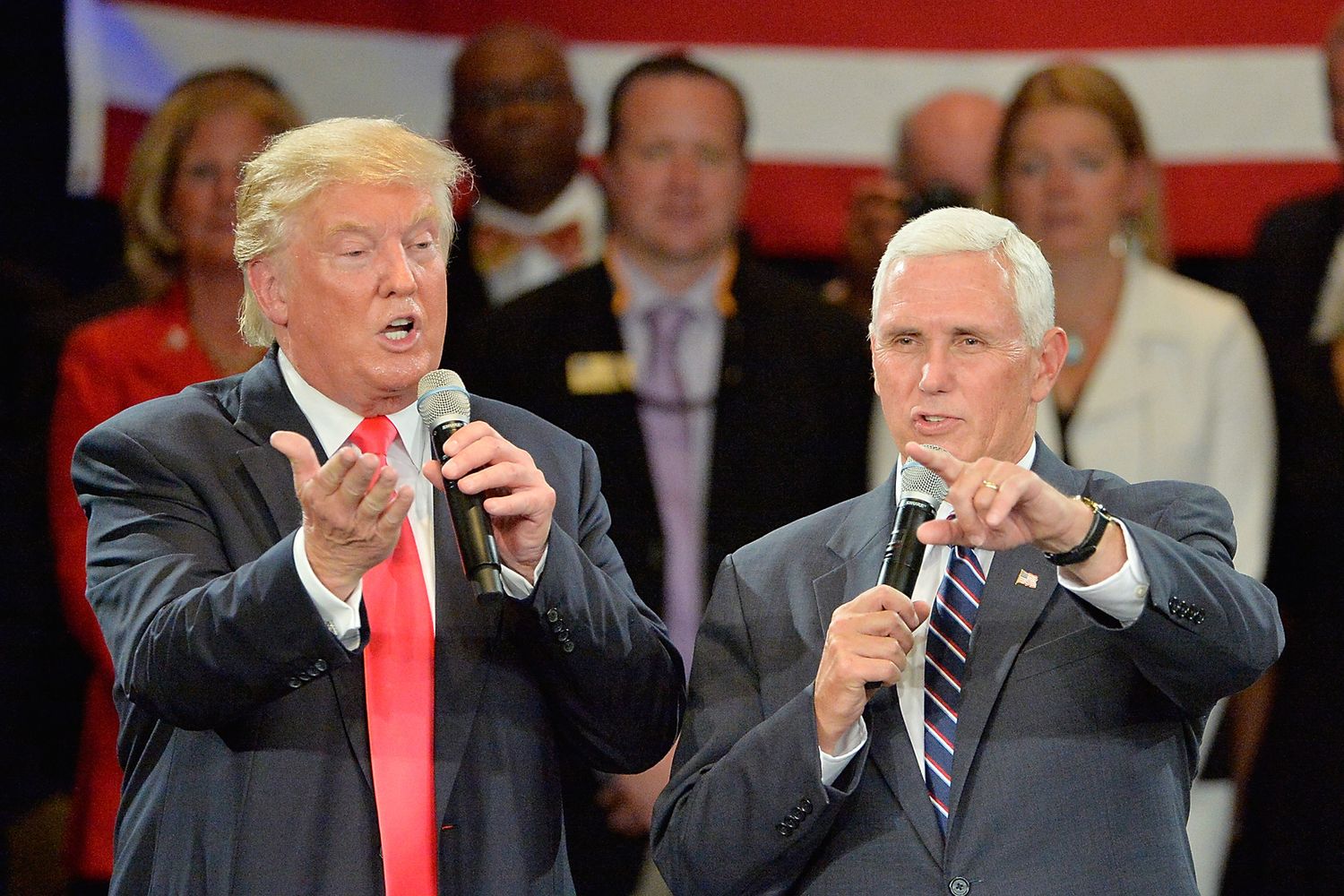 Donald Trump - Mike Pence (Afp)&nbsp;