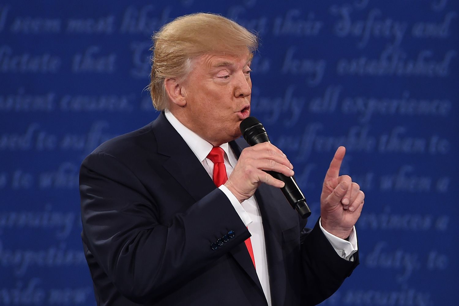 Clinton-Trump, il secondo dibattito televisivo (Afp)&nbsp;