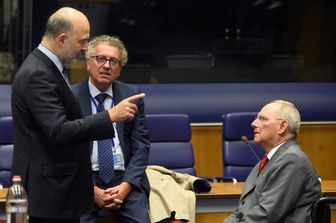 Eurogruppo Lussemburgo Moscovici Schaeuble